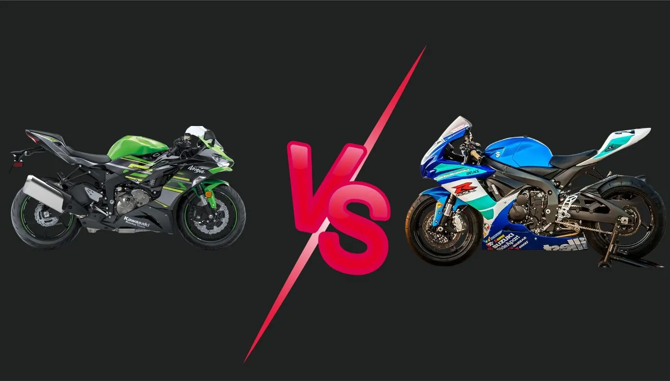 Kawasaki Ninja ZX-6R vs Suzuki GSX-R600