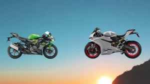 Kawasaki Ninja ZX-6R vs Ducati 959 Panigale