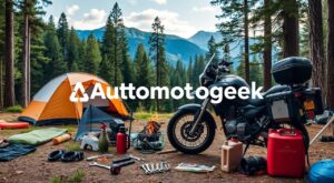 maintenance tips for your motorcycle during camping trips