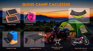 motorcycle camping accessories you didn't know you needed