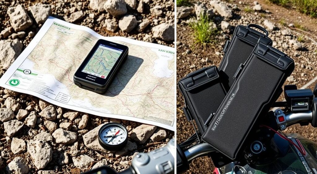 off-road navigation tools for adventure motorcycling