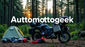 safety precautions for motorcycle campers