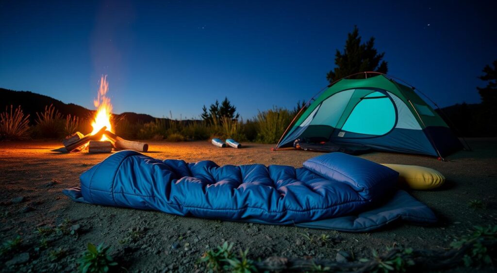 sleeping gear for motorcycle camping