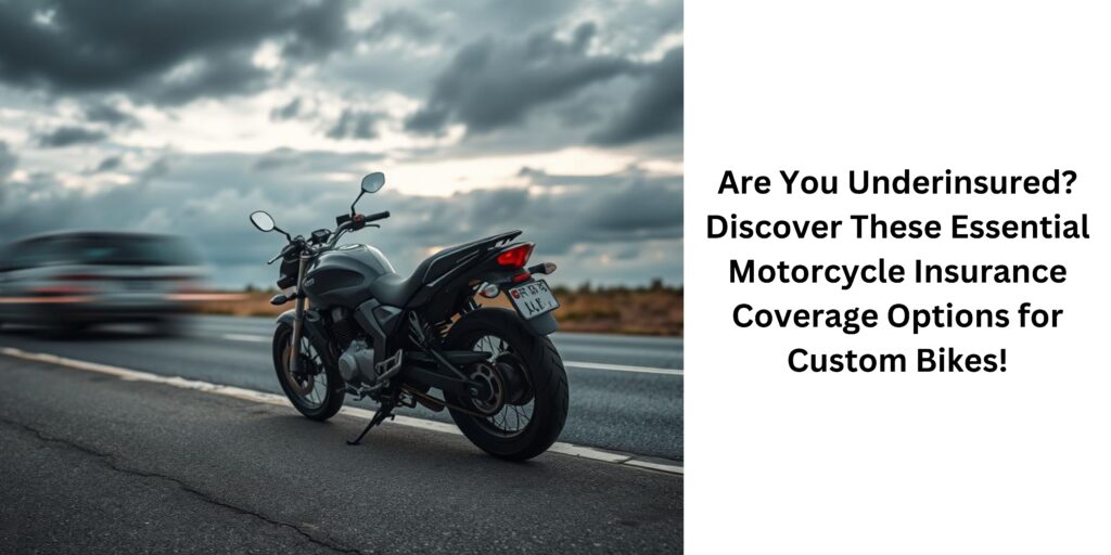 Discover These Essential Motorcycle Insurance Coverage Options for Custom Bikes