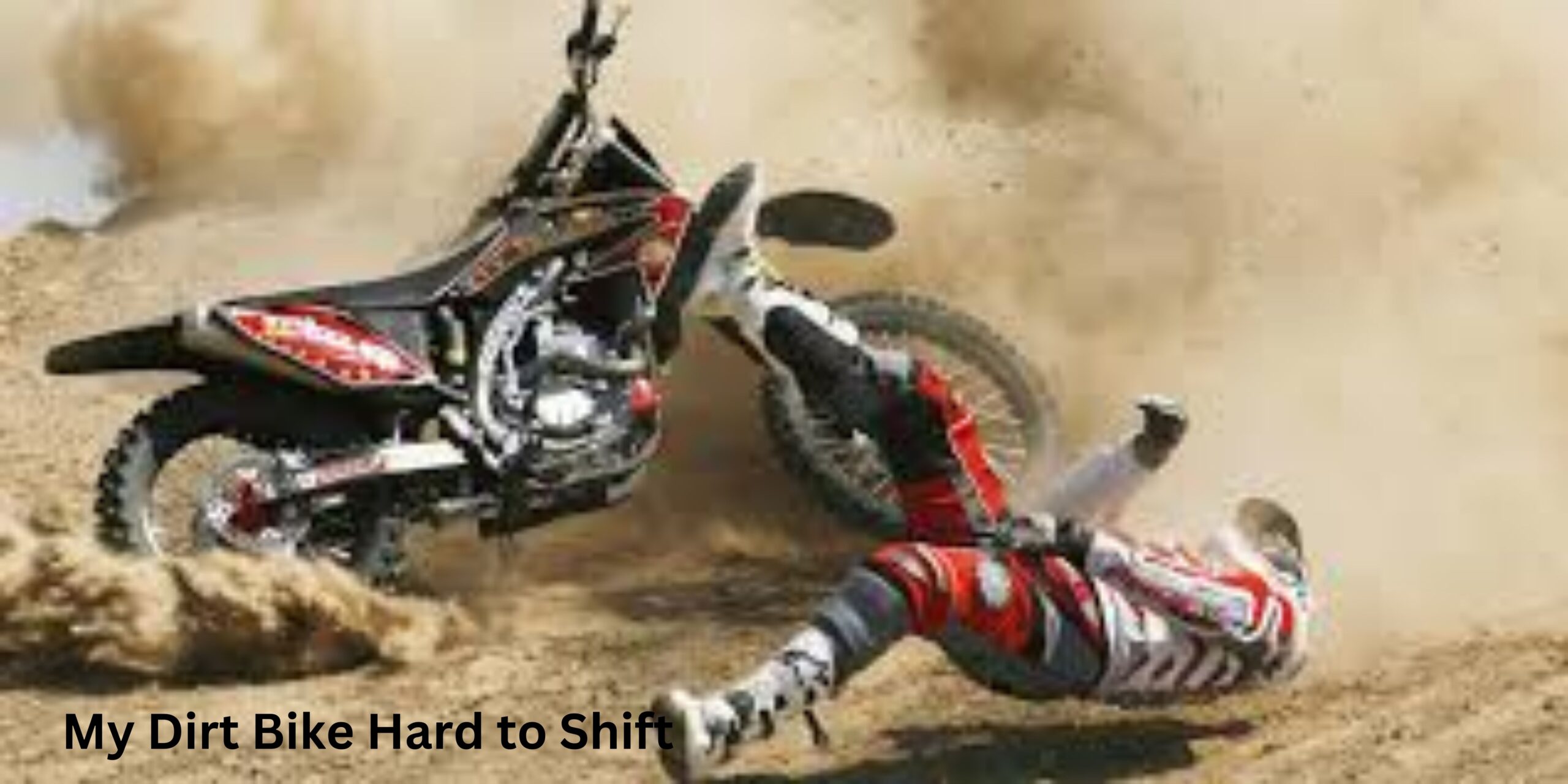Why is my dirt bike hard to shift?