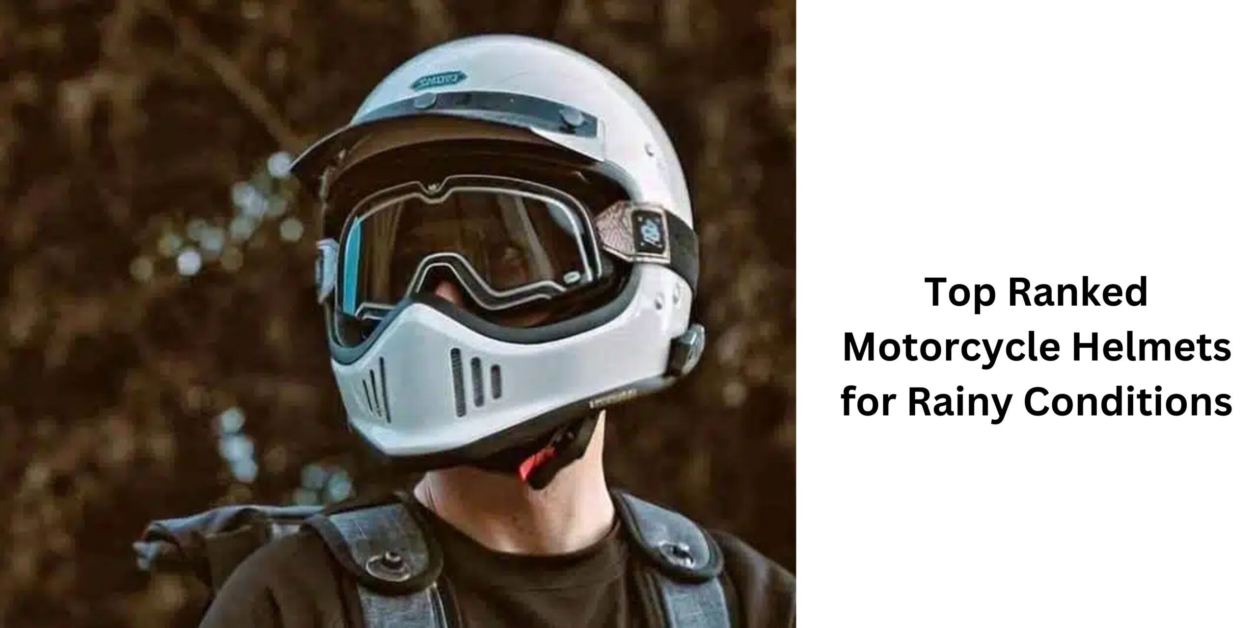 Top Ranked Motorcycle Helmets for Rainy Conditions